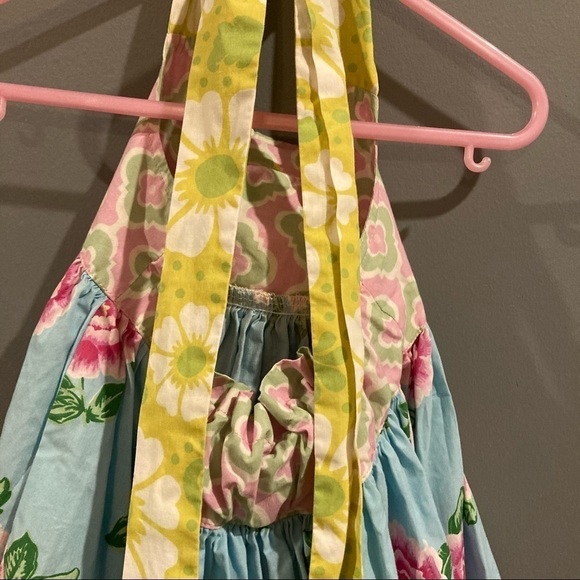 Eleanor Rose Floral Halter Dress - Picture 3 of 5